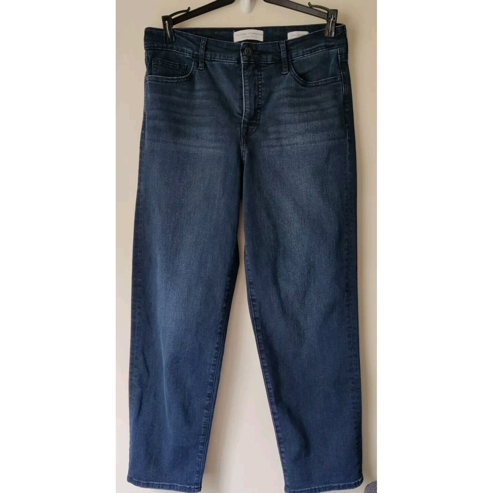 Social Standard by Sanctuary Jeans Womens 10/30 Blue Slim Straight 5 Pocket